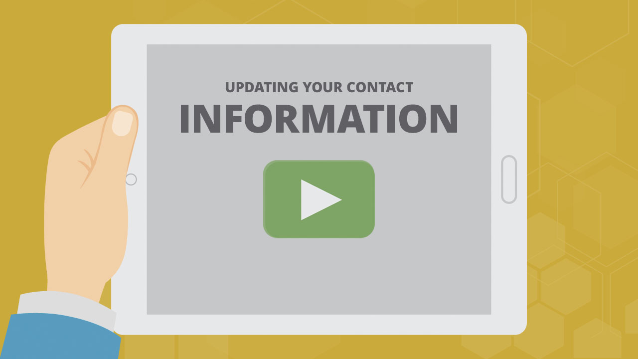 Updating Your Contact Infomation