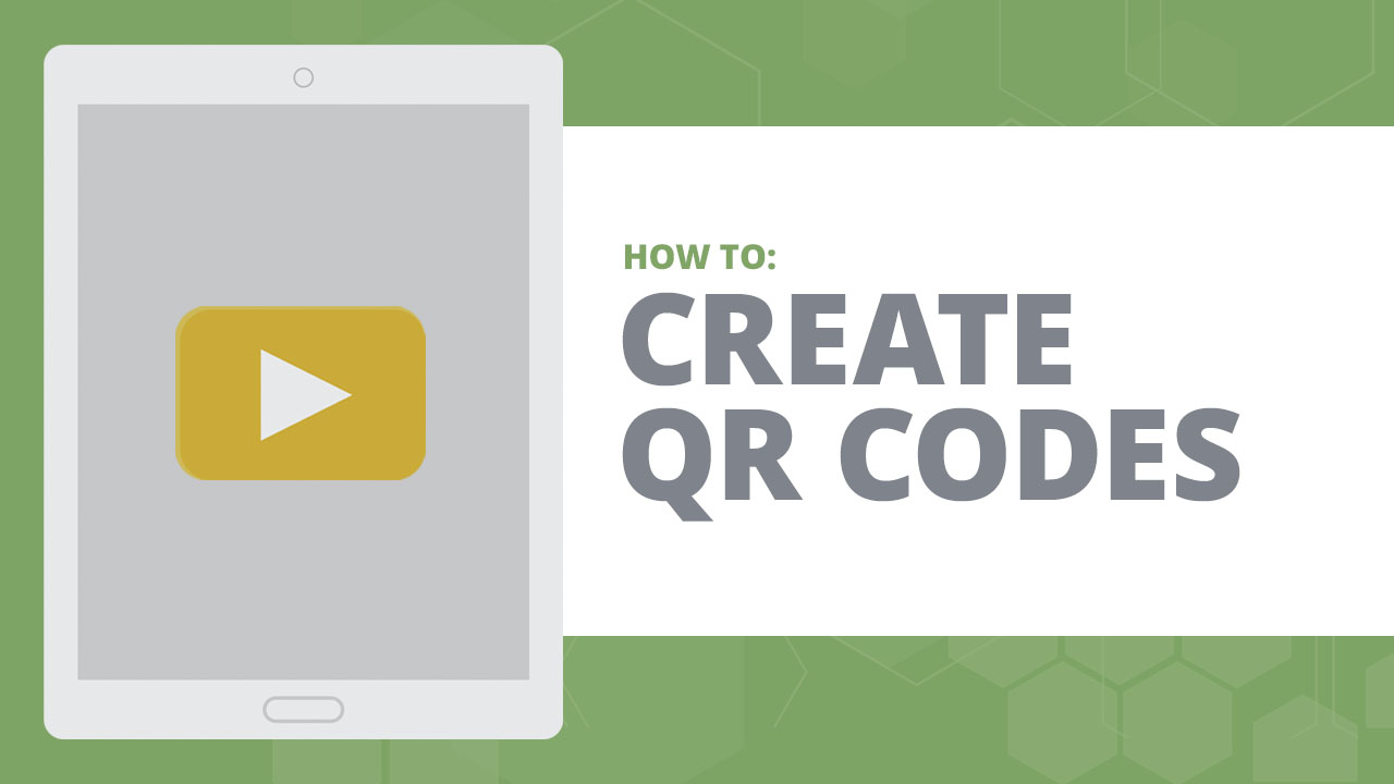 How to create QR codes