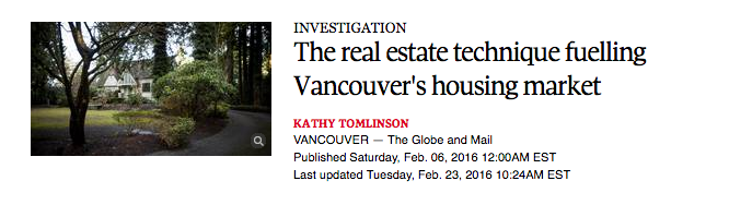 The real estate technique fuelling Vancouver's housing market image
