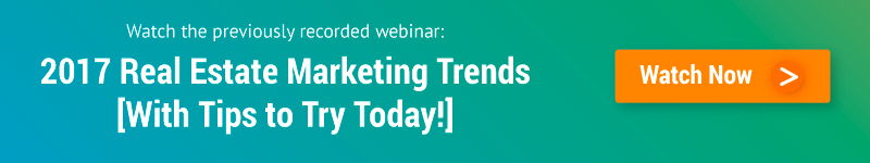 Watch Webinar: 2017 Real Estate Marketing Trends